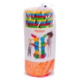 Marioinex Óriás kerekek műanyag építőjáték szett, 36 db-os