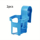 márkanév nélkül Medence falra akasztható pohártartó, 2db Kék - Praktikus ital tároló úszómedencékhez