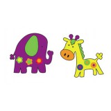 Marko Falidekor habszivacs - elefánt és zsiráf SRP-007