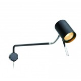 MARKSLÖJD ALICE fali lámpa fekete/króm GU10 1x35W