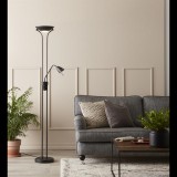 MARKSLÖJD DETROIT Állólámpa 2L fekete