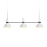 MARKSLÖJD LARRY függeszték 3L fehér/acél