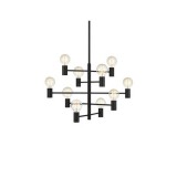 MARKSLÖJD PARIS 10 ágú függeszték fekete E27 10x60W