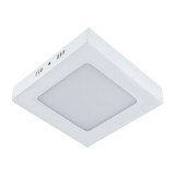 Martin 6 W-os falon kívüli fehér színű négyzet LED-es mennyezetlámpa
