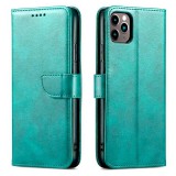 Marva Wallet Xiaomi 17 Ultra oldalra nyíló ökobőr könyvtok szilikon belsővel zöld