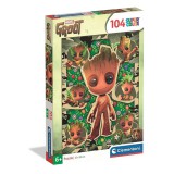 Marvel A galaxis őrzői Groot 104db-os supercolor puzzle - Clementoni