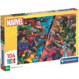Marvel: Super Color Puzzle 104 darabos - Clementoni