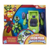 Marvel: Vasember 2 az 1-ben Mech Hulk autó és figuraszett - Hasbro