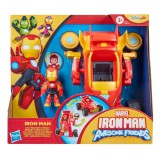 Marvel: Vasember 2 az 1-ben Mech Iron Man autó és figuraszett - Hasbro