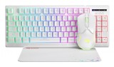 Marvo CM310-WH gamer billentyűzet Játék QWERTY Angol Fehér