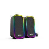 Marvo Havoc20 vezetékes hangszóró, RGB világítás, fekete - SG-285