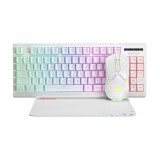 Marvo Loot 30 Gaming Keyboard Combo White UK CM310 WH