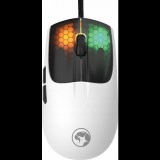 Marvo M727 Gaming Egér 12000 DPI RGB Világítással Fehér (M727)