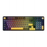 Marvo TITAN 98 Gaming Wireless Keyboard Black/Yellow US KG986W