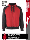 Mascot UNIQUE RED technikai pamutgazdag kardigán pulóver - munkaruha