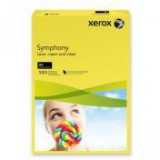 Másolópapír, színes, A4, 160 g, XEROX "Symphony", sötétsárga (intenzív) [250 lap]