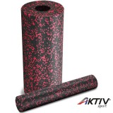 Masszázs henger Trendy Lua 2 az 1-ben fekete-piros