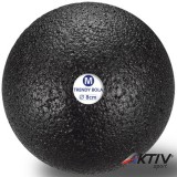 Masszázs labda Trendy Bola fekete 8 cm
