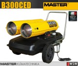 Master B300CED gázolajjal üzemeltetett hőlégfúvó - 88 kW