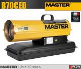 Master B70CED gázolajjal üzemeltetett hőlégfúvó - 20 kW