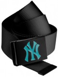 Master Dis - Mlb Premium Black Turquoise Woven Vászon öv