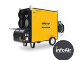 Master kéményes hőlégfúvó gázolajos 225kW (BV691TRE)