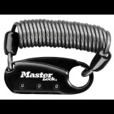 Master Lock 1551EURDBLK karabiner felhúzható kábellel (1551EURDBLK)
