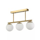 Masterled Bali 47 cm-es arany színű függesztett mennyezeti lámpa, E27-es foglalattal