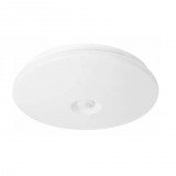 Masterled EcoLight LED 18 W-os ø330 mm beépített mozgásérzékelős kerek fehér mennyezeti lámpa IP44-es védettségű