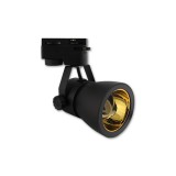 MasterLED Goldi fekete1 fázisú sínre szerehető lámpa keret, GU10-es foglalattal