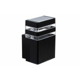 MasterLED INEZ Kerti oldalfalra helyezhető mély fekete lámpa