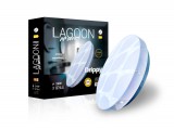 Masterled Lagoon Drippy 24 W-os ø390 mm kerek natúr fehér mennyezeti lámpa IP44-es védettségű