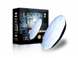 Masterled Lagoon Glisten 24W-os ø390mm kerek natúr fehér mennyezeti lámpa IP44-es védettségű