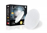 Masterled Lagoon Skinande 36 W-os ø350 mm kerek natúr fehér mennyezeti lámpa IP44