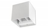 Masterled LED Kira 6 W-os fehér szögletes fali lámpa
