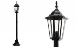 Masterled LED Victoria kültéri 105 cm-es fekete állólámpa, E27-es foglalattal