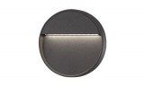 MasterLED Santiago 4 W-os sötétszürke kör alakú oldalfali lámpa