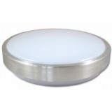 MasterLED Solen ezüst színű mennyezeti lámpa 2xE27 foglalattal beépített mozgásérzékelővel