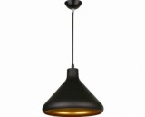 Masterled Strühm Galax E27 foglalatú fekete színű ø270 mm függesztett lámpa - nagy