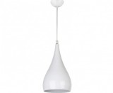 Masterled Strühm Justa E27 foglalatú fehér színű ø160 mm függesztett lámpa