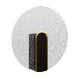 Masterled Strühm Moris C 6 W-os natúr fehér, fekete fali lámpa