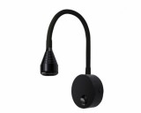 Masterled Strühm Pola 3,5 W-os natúr fehér, fekete fali lámpa