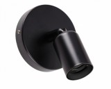 Masterled Strühm Uno E27 foglalatú fekete fali lámpa