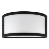 MasterLED Tola fekete kültéri oldalfali lámpatest, E27-es cserélhető fényforrással