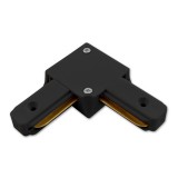 MasterLED ZX L típusú csatlakozó, matt fekete