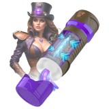 Masturs Misty - szorító-rezgő AR maszturbátor (lila)