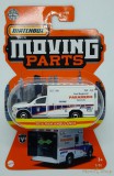 Matchbox Moving Parts - 2016 RAM Ambulance - nyitható kisautó (HFM33)