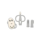 MATCHSTICK MONKEY - Fogzás rágómakival - Alap szett - Világosszürke