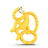 Matchstick Monkey Mini táncoló Rágómaki - citromsárga - rágóka fogzásra