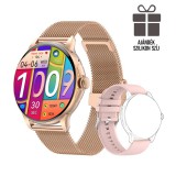 Mateweld hungary Aberto Lirox Rosegold okosóra- Rosegold fém szíjjal